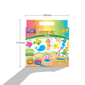 Imagimake Stamp Art Ocean Theme Go Science DIY | STAMP ART ACTIVITY KIT | AGE 3+ | OCEAN THEME.
