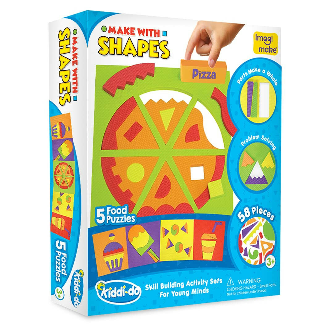 Imagimake Make with Shapes Food Go Science Goods.