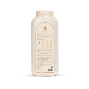 Baby Forest Baby powder container with label on a white background