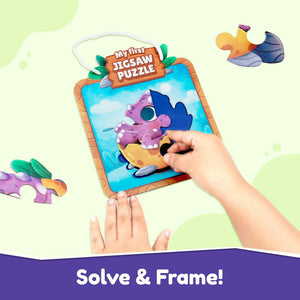 Play Shifu My First Jigsaw Puzzle - Mama & Baby Dino Go Science .