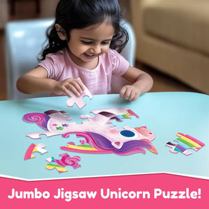 Play Shifu My First Jigsaw Puzzle - Unicorn & The Friendly Fairy Go Science .