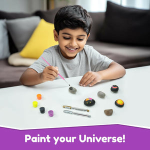 Play Shifu Rock Painting Kit-Soar into Space Go Science .