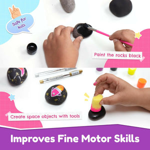 Play Shifu Rock Painting Kit-Soar into Space Go Science .