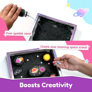 Play Shifu Rock Painting Kit-Soar into Space Go Science .