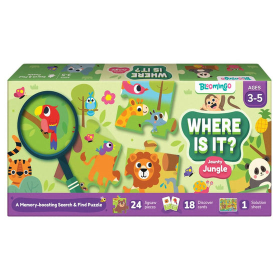 Play Shifu Where is it? - Jaunty Jungle Go Science Goods.
