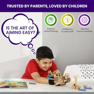 Smartivity Bulls Eye Bow Go Science Aerodynamics & other Physics Concepts.