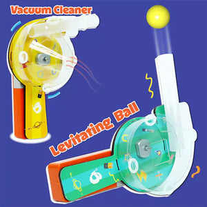 Toy vacuum cleaner with levitating ball on a blue background. Butterfly edufields_4_in_1_Motor_Play_at_Go_Science_Product_image_10