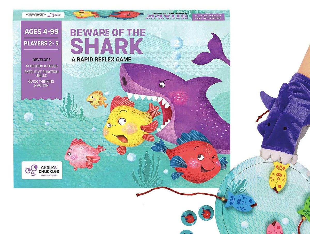 Chalk and Chuckles Beware Of The Shark Go Science Goods.