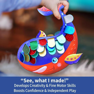 Chalk and Chuckles Fabulous Foil Decorations Sea Animals Craft Kit Go Science .