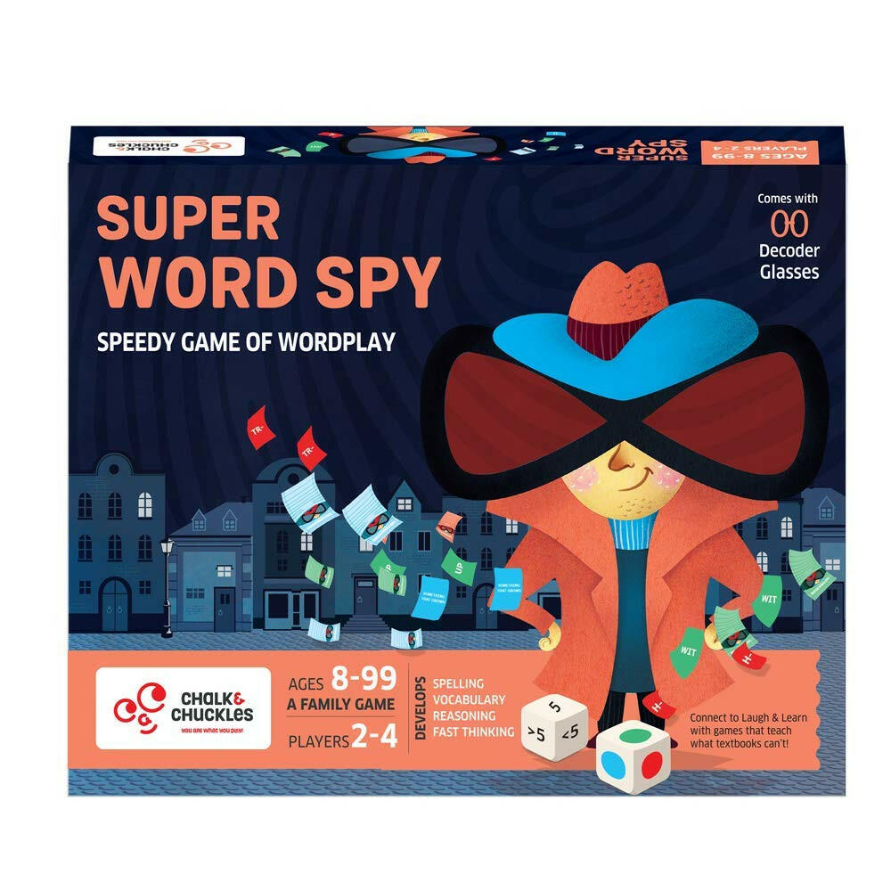 Chalk and Chuckles Super Word Spy Go Science Goods.