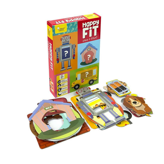 Clever Cubes Happy Fit Go Science Goods.
