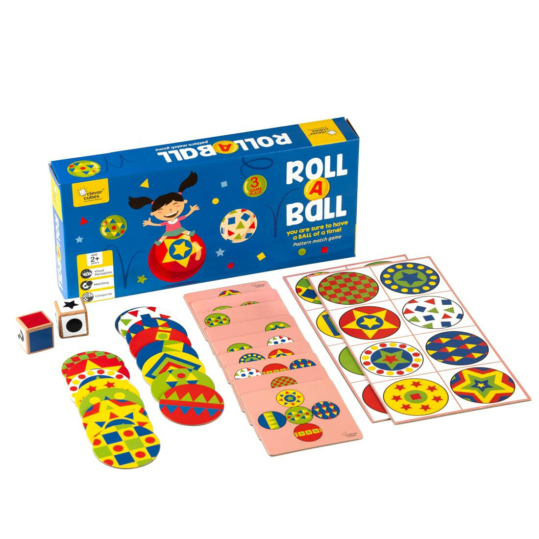 Clever Cubes Roll A Ball Go Science Goods.