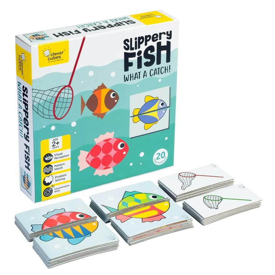 Clever Cubes Slippery Fish Go Science Goods.