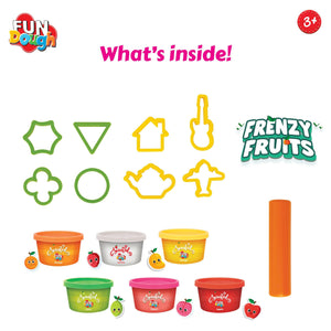 FUNSKOOL (INDIA) LTD Frenzy Fruits – Fundough Go Science Goods.