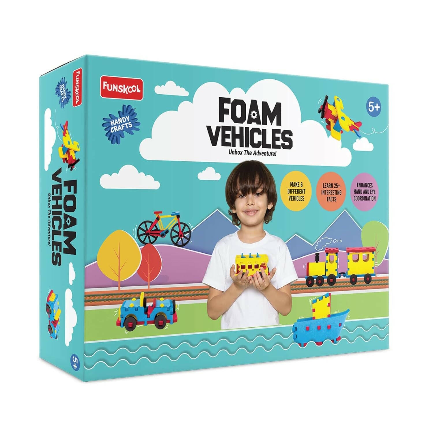 FUNSKOOL (INDIA) LTD Foam Vehicles Go Science Goods.