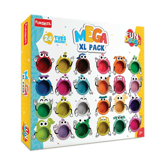 FUNSKOOL (INDIA) LTD Mega Xl Pack – Fundough Go Science Goods.