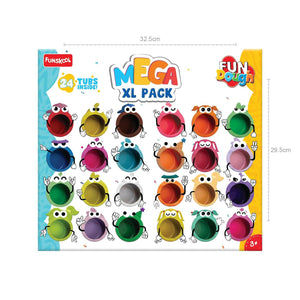 FUNSKOOL (INDIA) LTD Mega Xl Pack – Fundough Go Science Goods.
