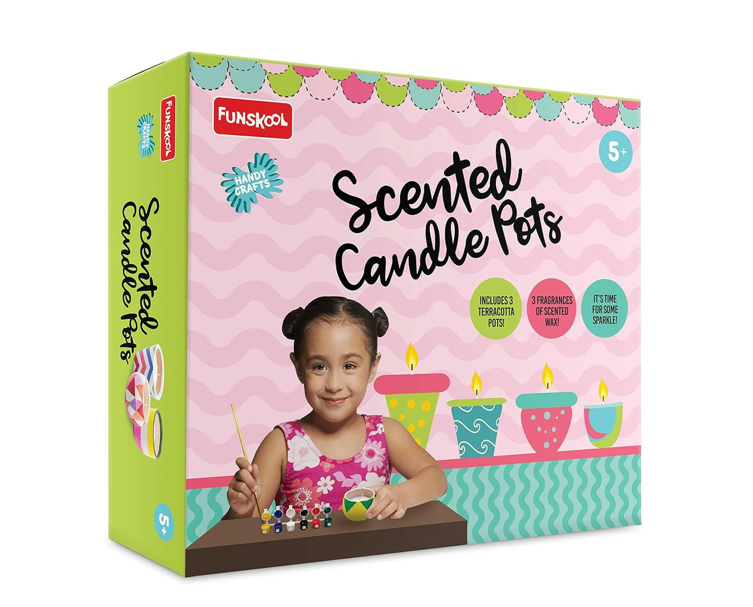 FUNSKOOL (INDIA) LTD Scented Candle Pots Go Science Goods.