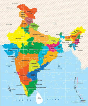 FUNSKOOL (INDIA) LTD India Map Puzzle Go Science Goods.