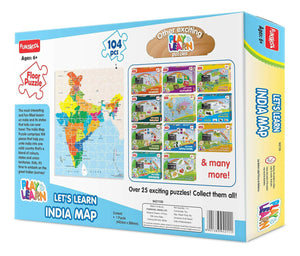 FUNSKOOL (INDIA) LTD India Map Puzzle Go Science Goods.