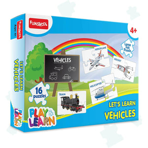 FUNSKOOL (INDIA) LTD Transport Puzzle (Learn Vehicles) Go Science Goods.