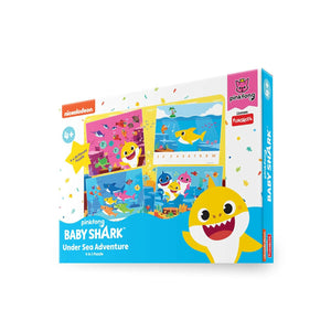 FUNSKOOL (INDIA) LTD Baby Shark 4 In 1 Puzzle Go Science Goods.