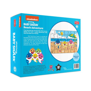 FUNSKOOL (INDIA) LTD Baby Shark 48-Piece Puzzle Go Science Creative Play with Baby Shark-Themed Puzzles.