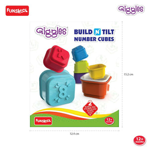 FUNSKOOL (INDIA) LTD Build N Tilt Number Cubes Go Science Goods.