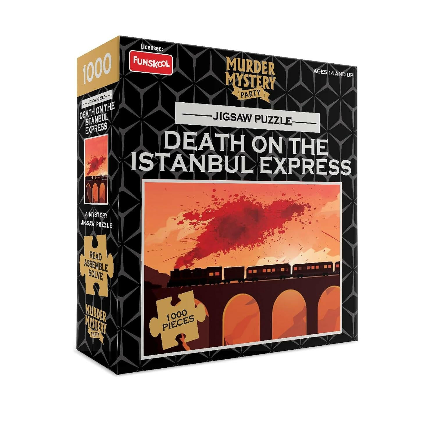 FUNSKOOL (INDIA) LTD Death On the Istanbul Express - 1000 Pcs Puzzle Go Science Goods.