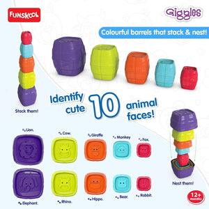 FUNSKOOL (INDIA) LTD Safari Stack N Nest Barrels Go Science Goods.