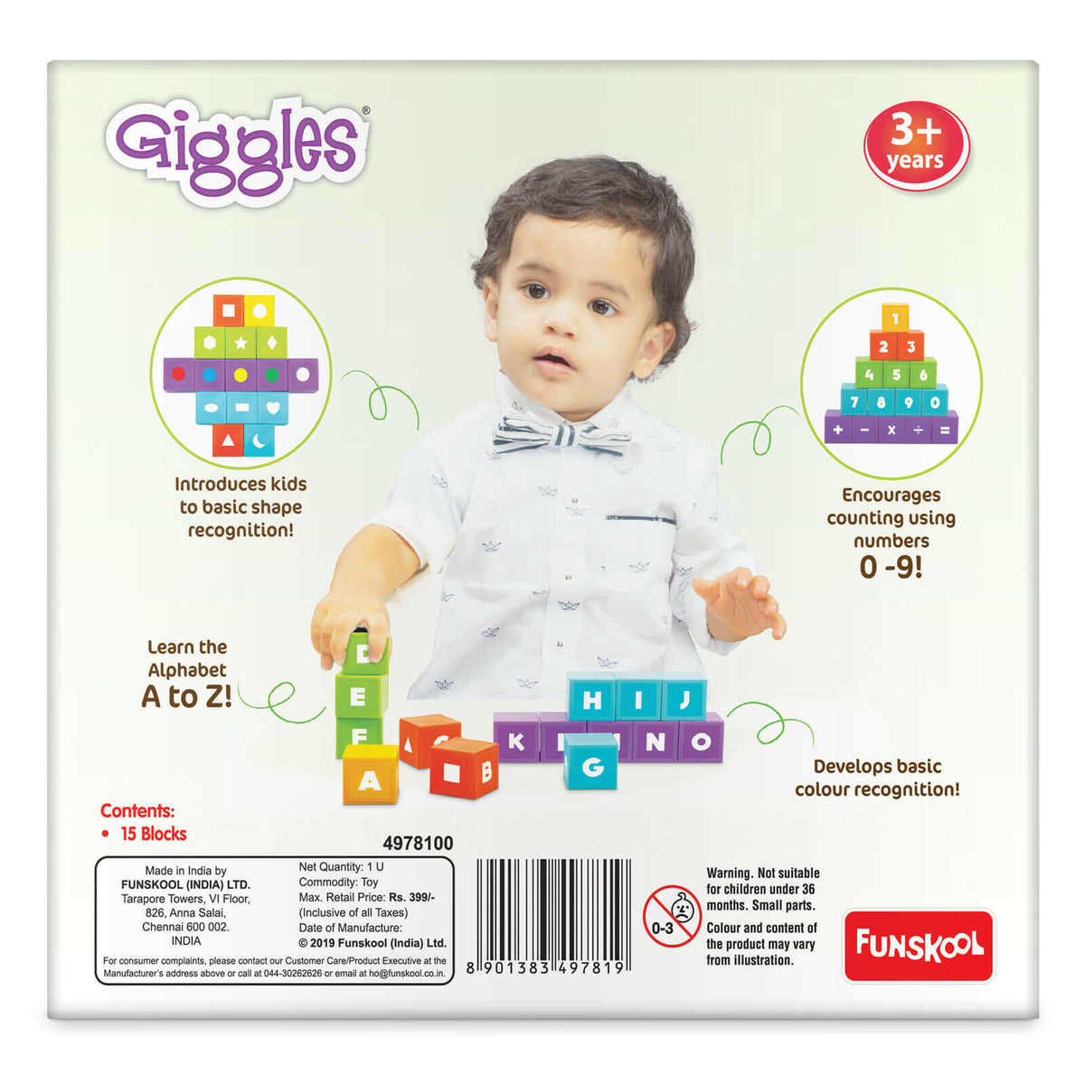FUNSKOOL (INDIA) LTD Learning Blocks Go Science Goods.