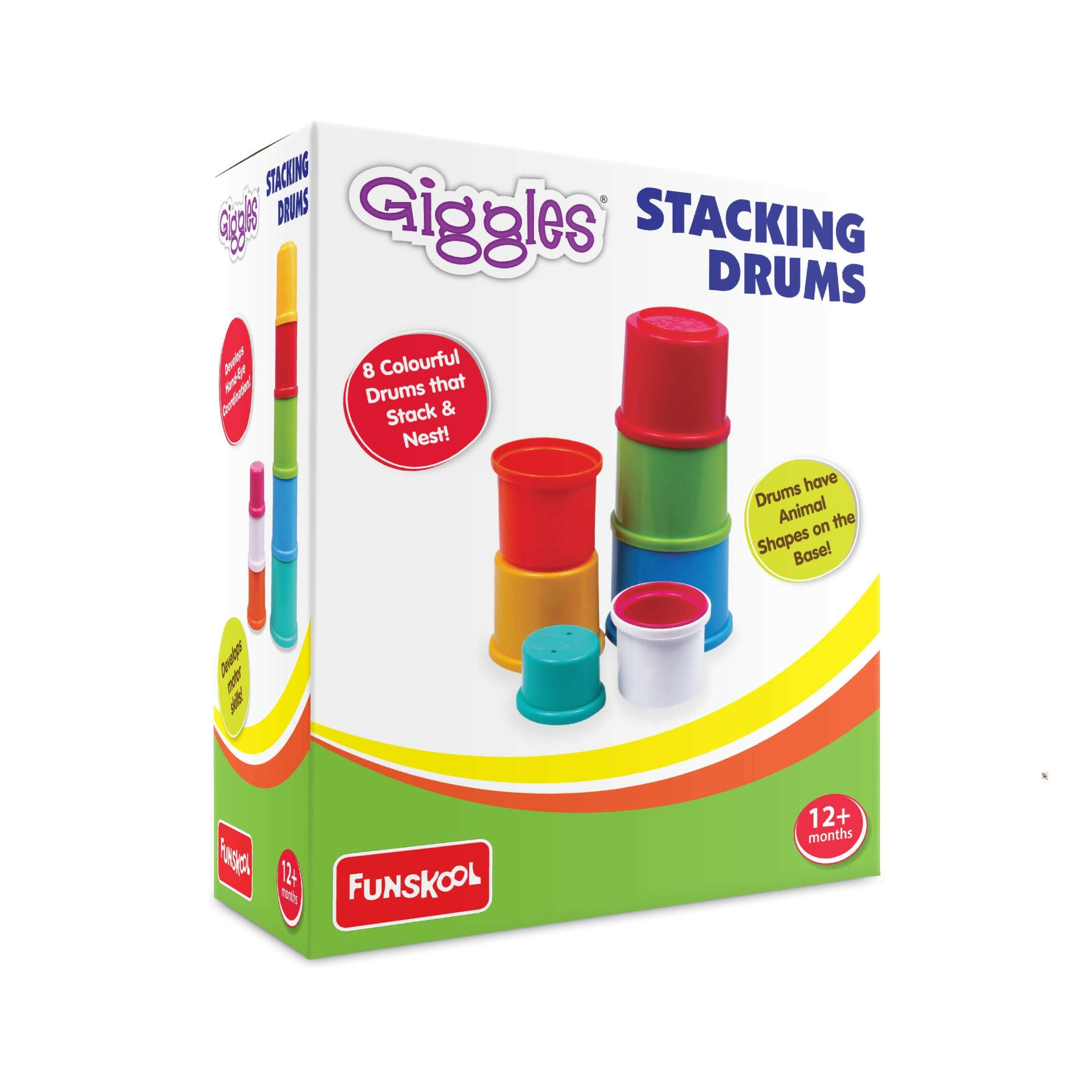 FUNSKOOL (INDIA) LTD Stacking Drums Go Science Goods.