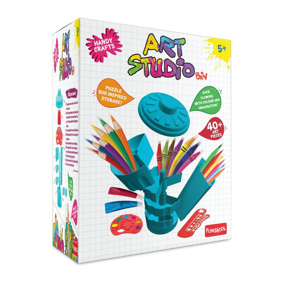 FUNSKOOL (INDIA) LTD Art Studio Bin Go Science Goods.