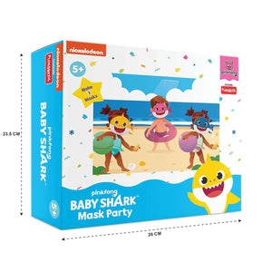 FUNSKOOL (INDIA) LTD Baby Shark - Mask Party Go Science Fun with Baby Shark-Themed Masks.