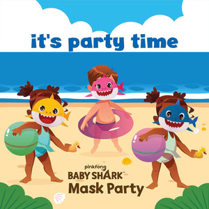FUNSKOOL (INDIA) LTD Baby Shark - Mask Party Go Science Fun with Baby Shark-Themed Masks.