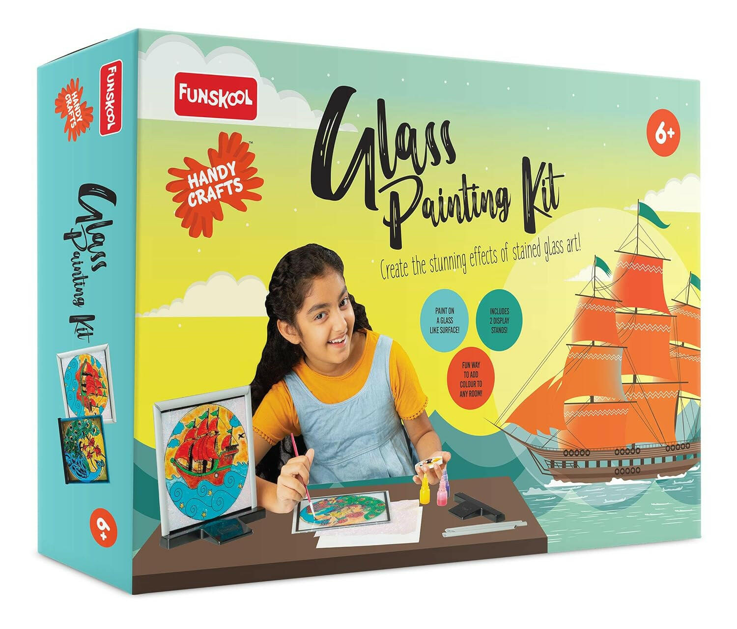 FUNSKOOL (INDIA) LTD Glass Painting Go Science Goods.