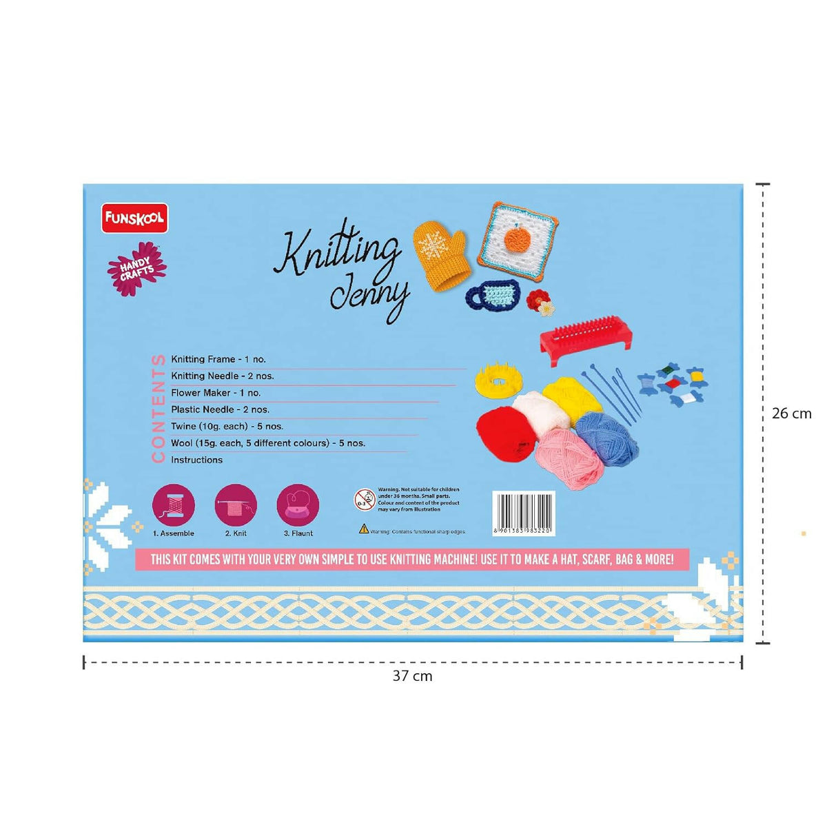 FUNSKOOL (INDIA) LTD Knitting Jenny Go Science Goods.