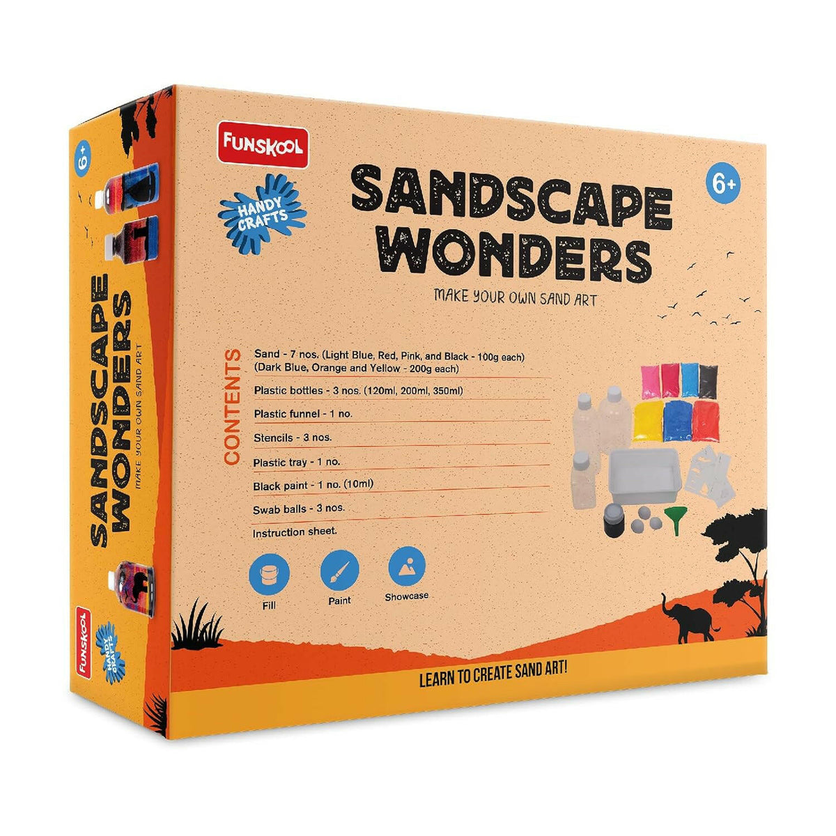 FUNSKOOL (INDIA) LTD Sandscape Wonders Go Science Goods.