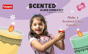 FUNSKOOL (INDIA) LTD SCENTED GLASS CANDLE KIT Go Science Goods.