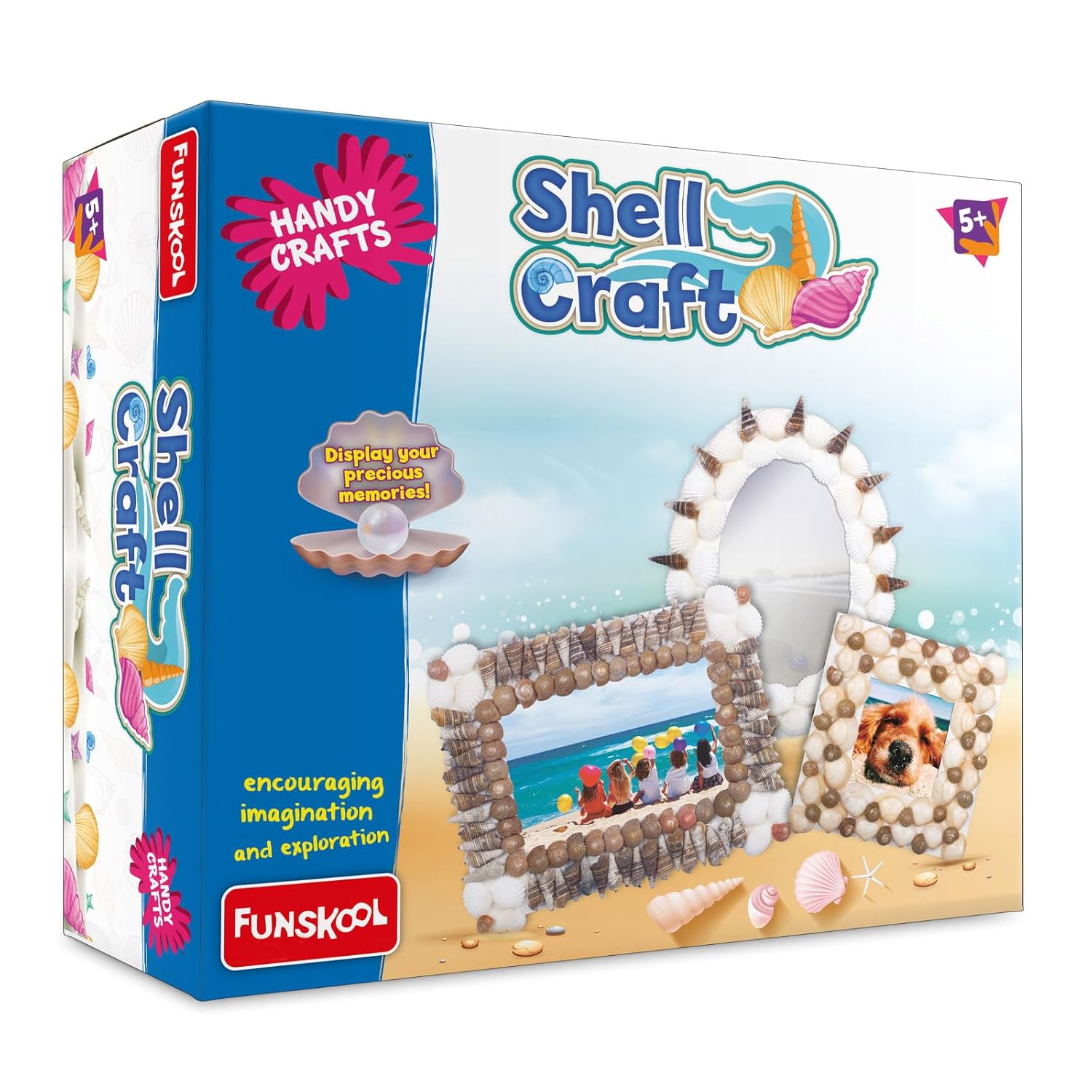 Funskool Handycrafts Shell Craft 1