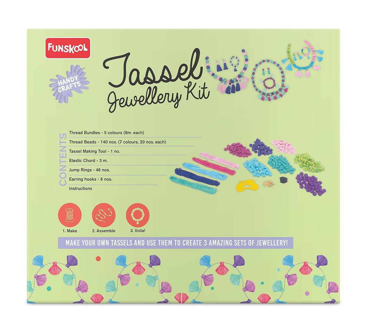 FUNSKOOL (INDIA) LTD Tassel Jewellery Go Science Goods.