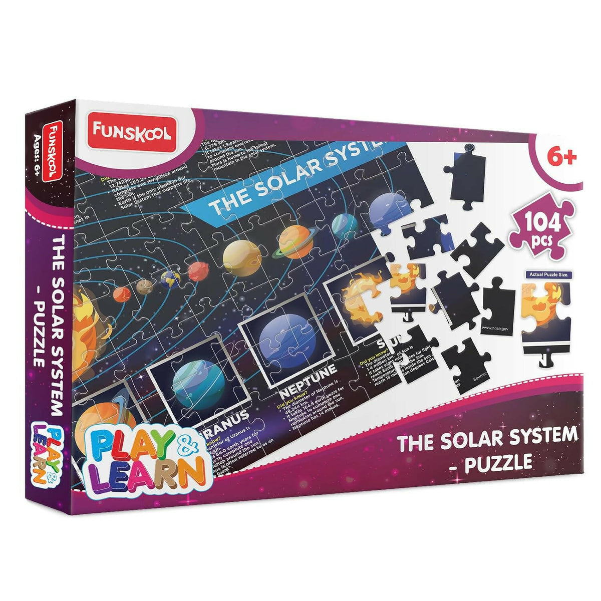 FUNSKOOL (INDIA) LTD Solar System Puzzle Go Science Goods.