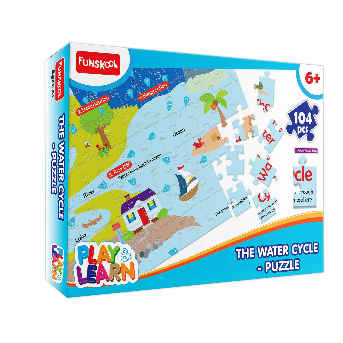FUNSKOOL (INDIA) LTD Water Cycle Puzzle Go Science Goods.