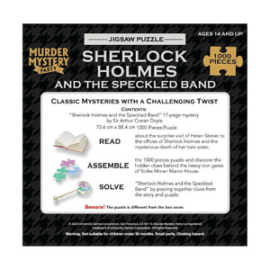 FUNSKOOL (INDIA) LTD SHERLOCK HOLMES AND THE SPECKLED BAND - 1000 PCS PUZZLE Go Science Goods.