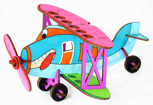 Funvention 3D Coloring Model - Bi-Plane Funvention Go Science Goods.
