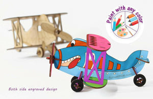 Funvention 3D Coloring Model - Bi-Plane Funvention Go Science Goods.