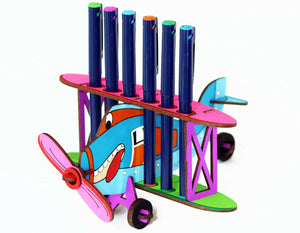Funvention 3D Coloring Model - Bi-Plane Funvention Go Science Goods.