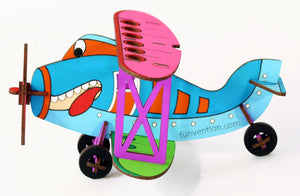 Funvention 3D Coloring Model - Bi-Plane Funvention Go Science Goods.