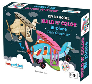 Funvention 3D Coloring Model - Bi-Plane Funvention Go Science Goods.