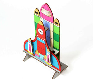 Funvention 3D Coloring Model - Space Shuttle Funvention Go Science Goods.